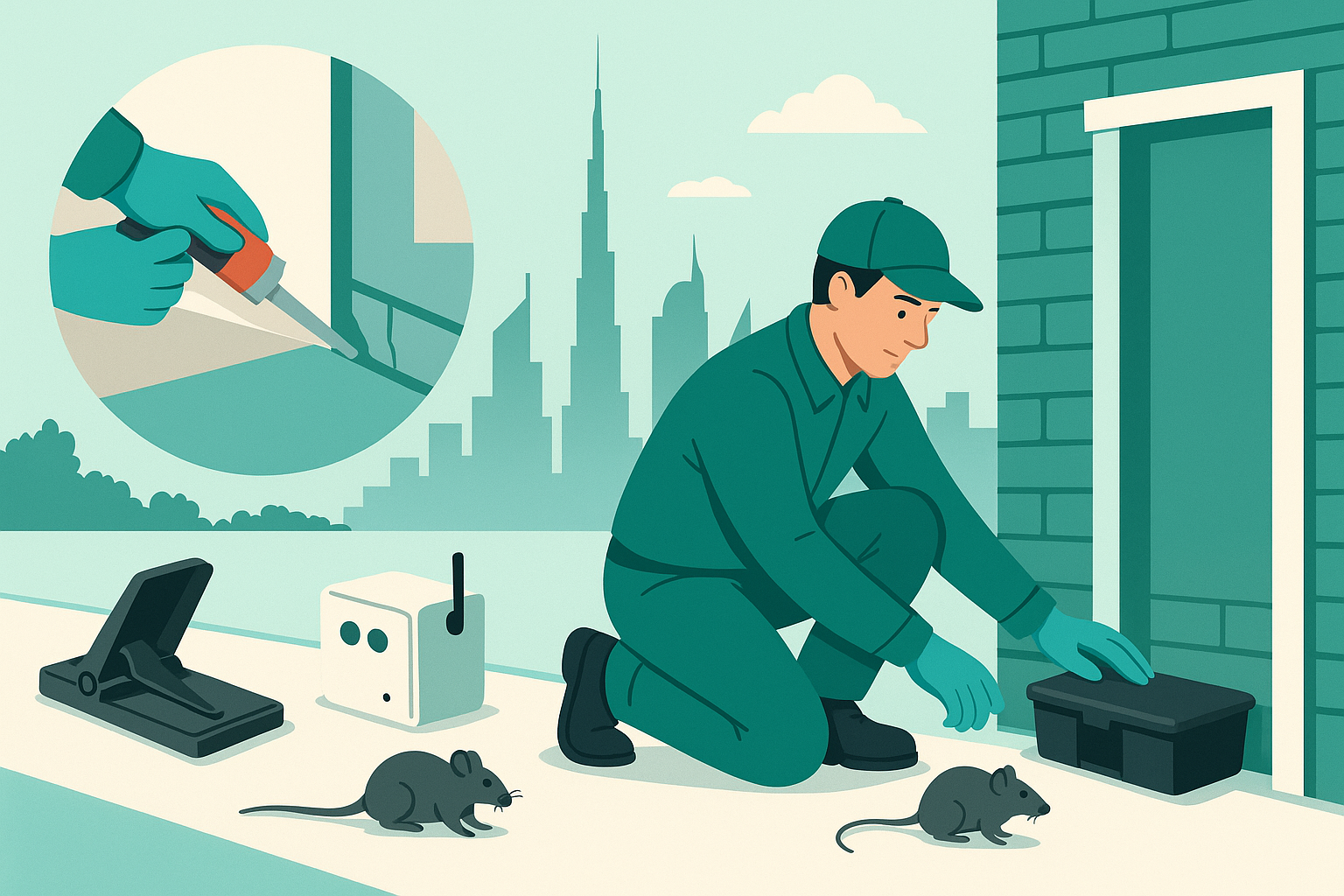 Rodent control services in UAE